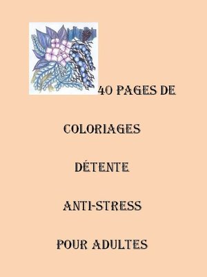 cover image of Carnet  de  Coloriages